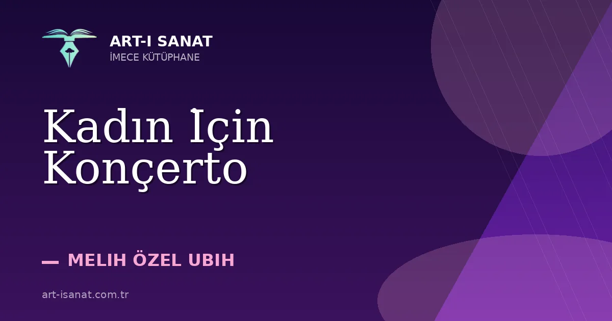 Kadın İçin Konçerto
