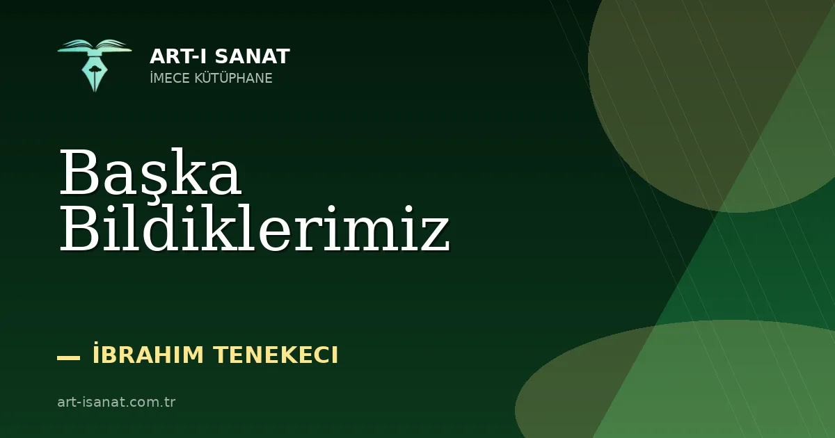 Başka Bildiklerimiz