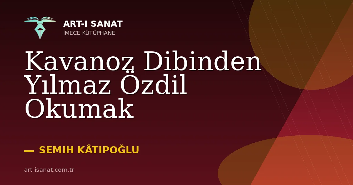 Kavanoz Dibinden Yılmaz Özdil Okumak