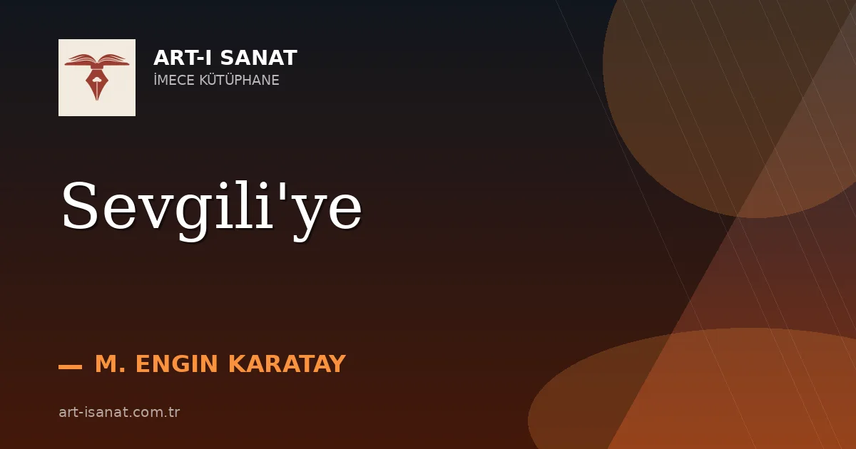 Sevgili'ye