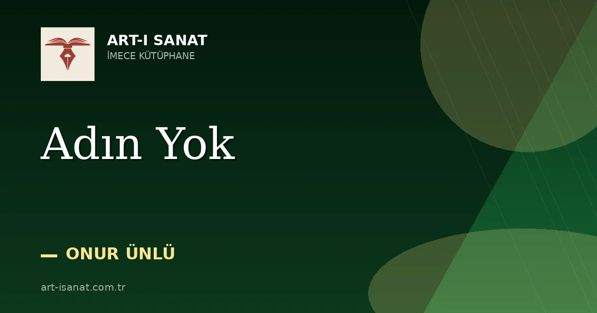 Adın Yok