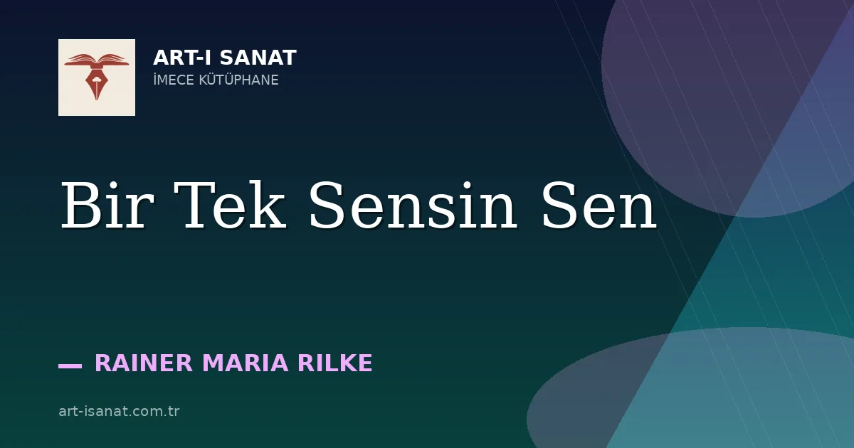 Bir Tek Sensin Sen