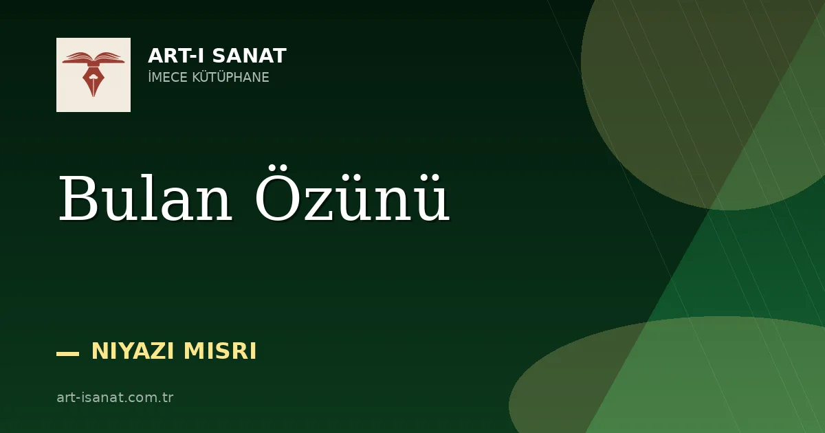 Bulan Özünü