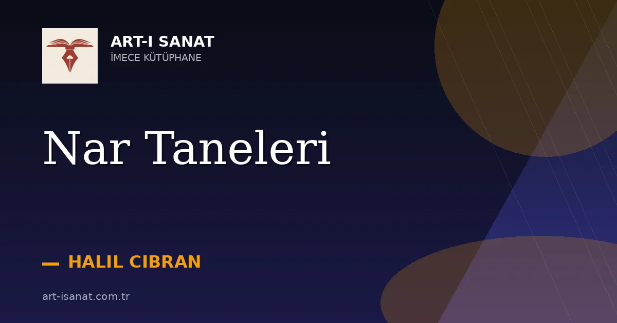 Nar Taneleri